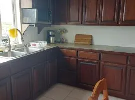 The spot at Tarpon Bay 4 miles south of San Pedro town