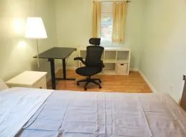 Private Room with Queen Bed and Work Station