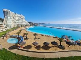 San Alfonso del Mar Departamentos, hotel con spa en Algarrobo