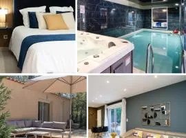 Villa 2pers Lorgues Piscine, Spa, Hammam