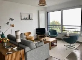 Confortable appartement 1 chambre près plage et lac avec garage - FR-1-498-111