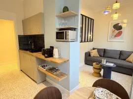 Charming flat - 4 guests - 5 min from Metro and Canal