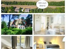 Maisonette-Fewo unter Reet, 50m zum Meer, Strandidyll Zingst