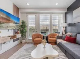 Stylish 1BR w Parking, Near Temple Square & Delta Center