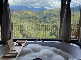 Reserva Mauá chalés, hotel s vířivkou v destinaci Visconde de Mauá