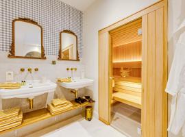 Romantic Escape with private sauna - Miss Tinguett, kodumajutus Bugges