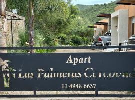 Apart Las Palmeras Corcovado, hotel in Villa Rumipal