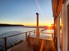 Comfortable Apartment with private dock, apartmán v destinaci Gnarp