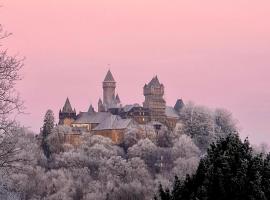 Ferienwohnung Schlossblick - 4 Sterne Sauna Pool Whirlpool exklusiv, luxury hotel in Braunfels