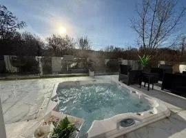 Magnifique maison vue spa détente nature à Limoux