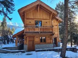 Chalet neuf Eterlou 130 m carrés 5 chambres 10 couchages à Serre Chevalier