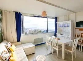L'escale - VUE MER, PLAGE, CENTRE VILLE, IDÉAL POUR COUPLE