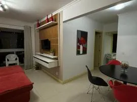 Apartamento quadra mar, 1 dos quartos com ar-condicionado , Barra Sul