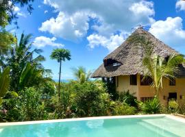 Kidoti में, होटल Solomon of Zanzibar - Ocean view Nature Villa