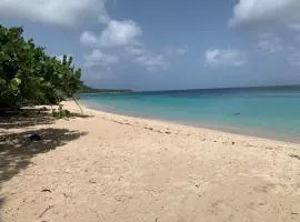 Coté plage Le Balaou Saint Francois