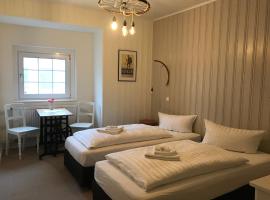 Pension Central - Ihre Fahrradfreundliche Unterkunft in der Altstadt，位于路德斯塔德·威特比的酒店