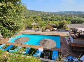 Nouveau : Magnifique Villa individuelle avec piscine Rocbaron Var, hotel a Rocbaron