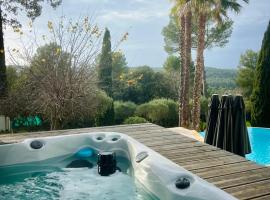 Maison d'hôtes et appartement Villa Palma, hotel v destinaci Montferrier-sur-Lez