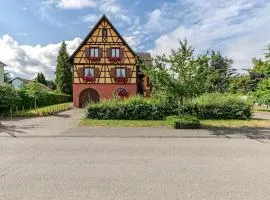 Appartement spacieux à Epfig avec vue sur le jardin