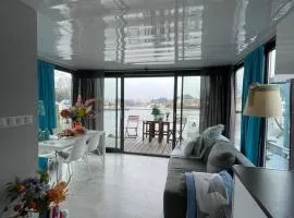 The Blue Houseboat