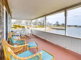 Dreamy Waterfront Westbrook Home on Private Beach
