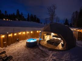 Diamond Glamp & Jacuzzi、ザコパネのホテル