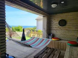Seaview Home with Private Garden, BBQ, Decking & Fire Pit