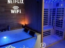 Love room Saphir- Balnéo & Sauna Privés