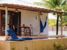 Bangalô com piscina - Japaratinga