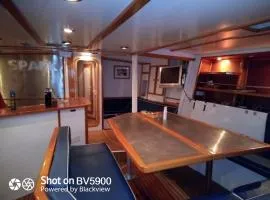 Comfortable and spacious sailboat