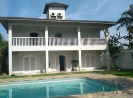 Casa Eventos e Temporada com 2 suites, piscina, churrasqueira, Wi-Fi, Ar Condicionado - Proximo Praia Mar Casado e Pernambuco - Guaruja -