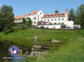 Hotel Amerika, hotel ve Velkém Meziříčí