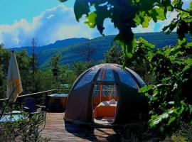Bulle en bois sous les étoiles, hotel v destinaci Champfromier