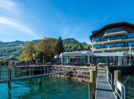 Hotel Nidwaldnerhof direkt am See Swiss Quality, parkol&oacute;val rendelkező hotel Beckenriedben