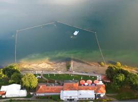 Strandhaus Edersee Nr 12 - Kaminzimmer, Seeblick, Badestrand, Seeterrasse