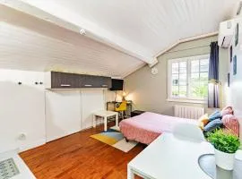 Charmant studio cosy climatisé et parking securisé à proximité du centre ville de lyon