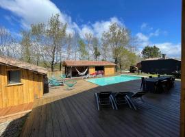 Le Chalet de Nino, cabin nghỉ dưỡng ở Sanguinet