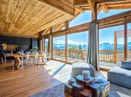 Chalet luxueux avec jacuzzi, 7 pièces, proche pistes, pour 15 pers. - FR-1-810-28