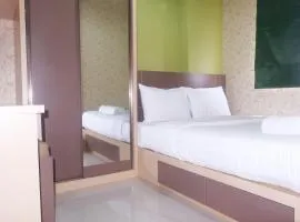 Best Price 2BR Green Pramuka City Apartment By Travelio