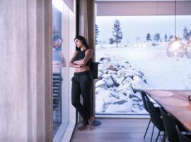 Tupasvilla, acomoda&ccedil;&atilde;o com onsen em Saariselka