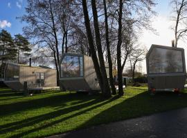 Tiny House Pioneer 4 - Green Tiny Spot Friesland, minicasa em Schortens