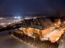 Domki Widokowe Wooden Luxury Chalet with Private Jacuzzi