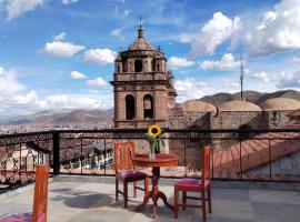 Kantu hotel、クスコの駐車場付きホテル