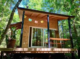 Colibr&iacute; Tiny House, minicasa en Curacaut&iacute;n