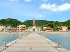 Maison spacieuse et charmante aux Anses-d'Arlet avec vue sur mer