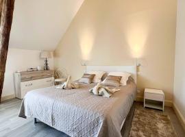 Chambre double balnéo, hotel v destinaci Ferrières-la-Verrerie