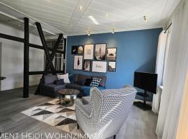 Apartments am Saalebogen mit Gartenterrasse, Grillkamin und freie Parkplätze