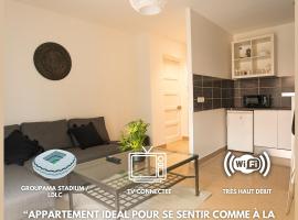 L'onde Douce - T2 Cosy - Proximité tram T3 & T7, hotel v destinaci Décines-Charpieu