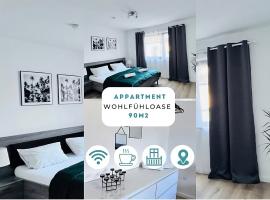 Moderne, helle Wohnung mit Terasse 15min bis OB Centro, Klimaanlage