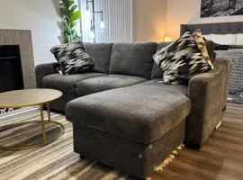 A luxury studio apartment,